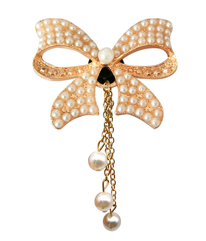 Ribbon & Pearl chain